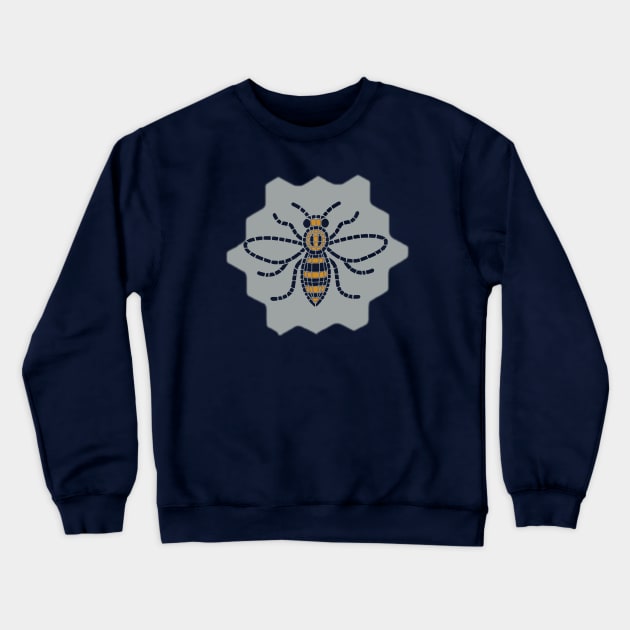 Manchester Bees Crewneck Sweatshirt by hellymoon